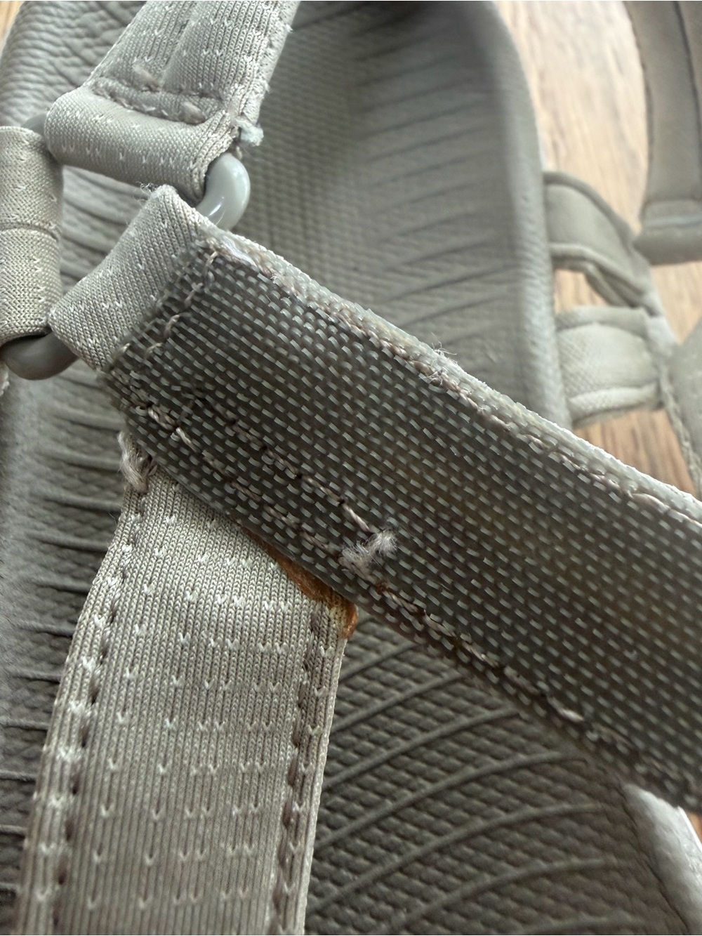 Skechers Women's Taupe/Gray Strappy Sport Sandals - Picture 11 of 13